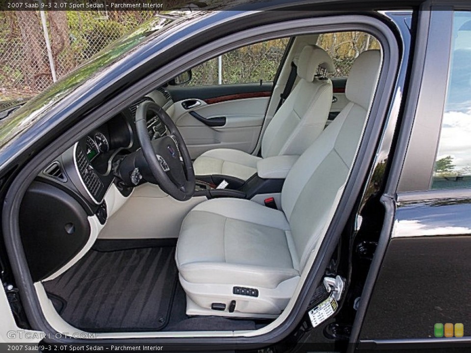 Parchment Interior Photo for the 2007 Saab 9-3 2.0T Sport Sedan #80776344