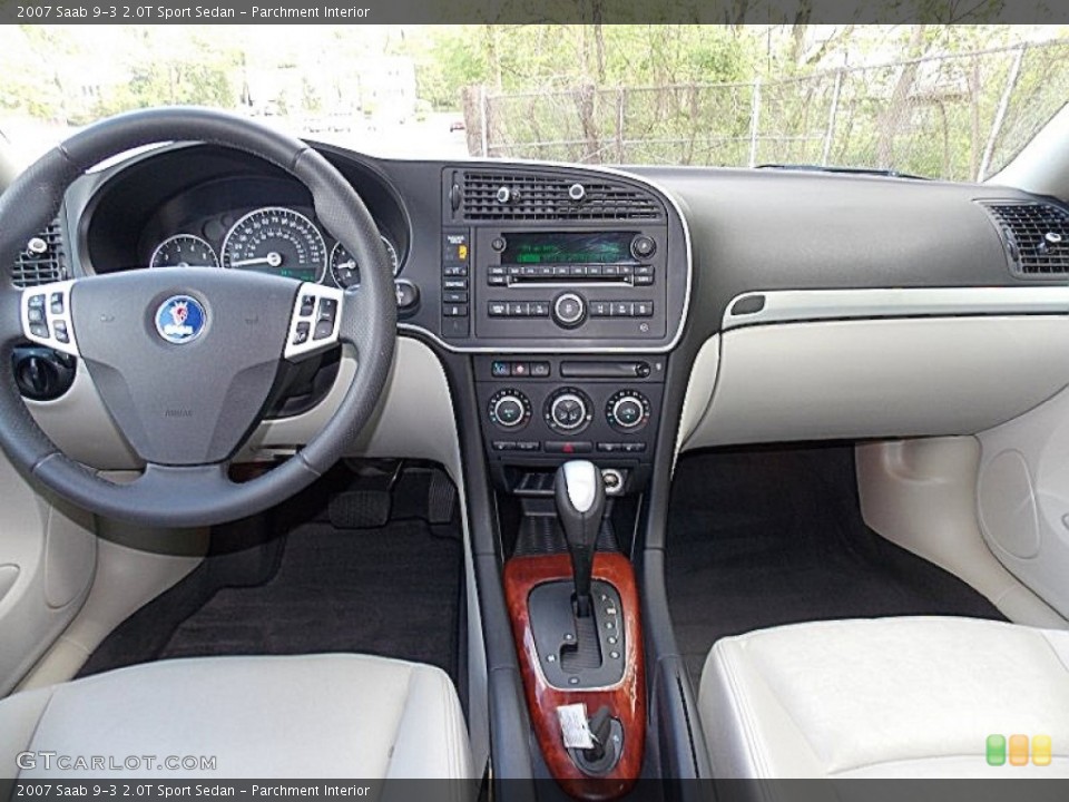 Parchment Interior Dashboard for the 2007 Saab 9-3 2.0T Sport Sedan #80776392