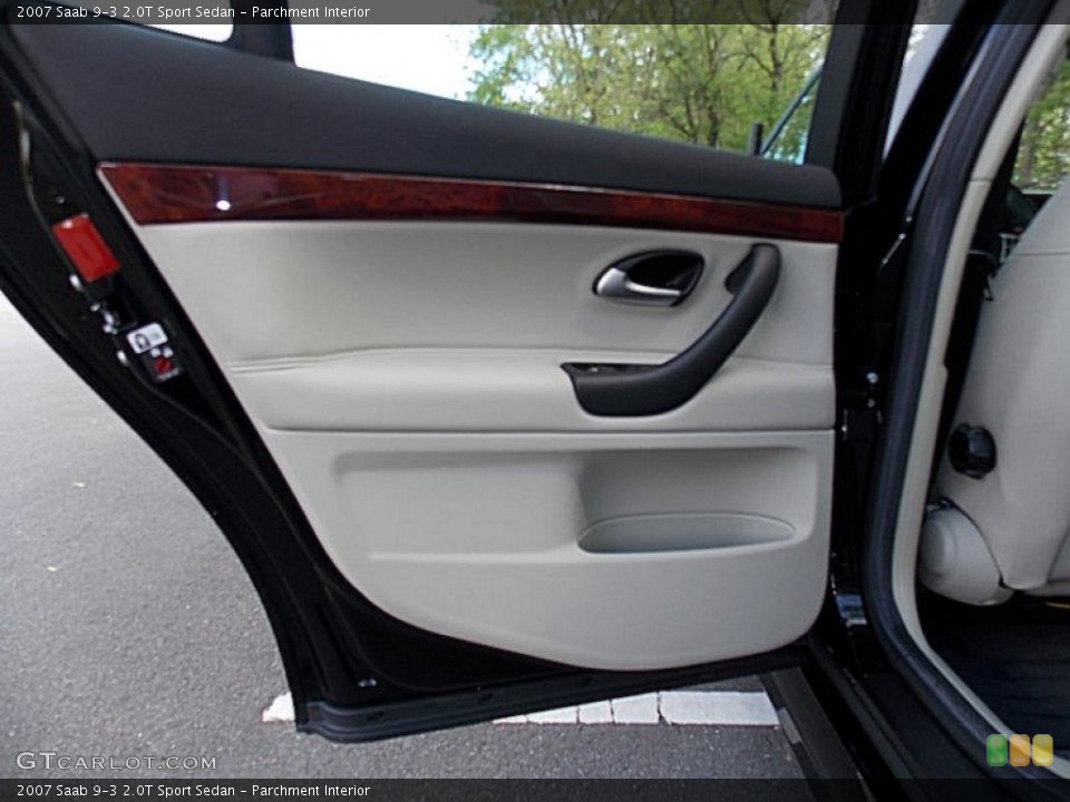 Parchment Interior Door Panel for the 2007 Saab 9-3 2.0T Sport Sedan #80776417