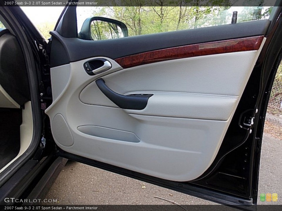 Parchment Interior Door Panel for the 2007 Saab 9-3 2.0T Sport Sedan #80776497