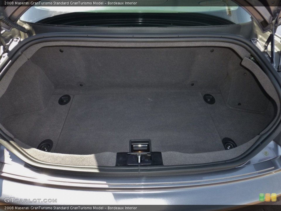 Bordeaux Interior Trunk for the 2008 Maserati GranTurismo  #80776764