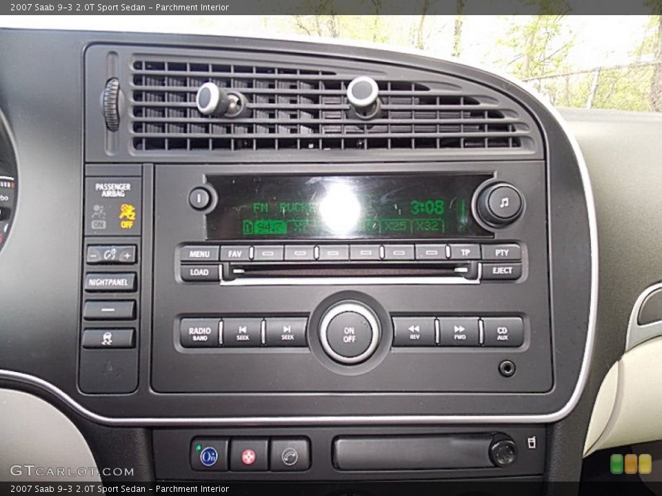 Parchment Interior Controls for the 2007 Saab 9-3 2.0T Sport Sedan #80776767