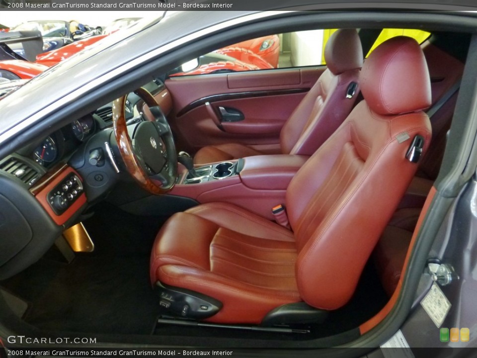 Bordeaux Interior Photo for the 2008 Maserati GranTurismo  #80776965