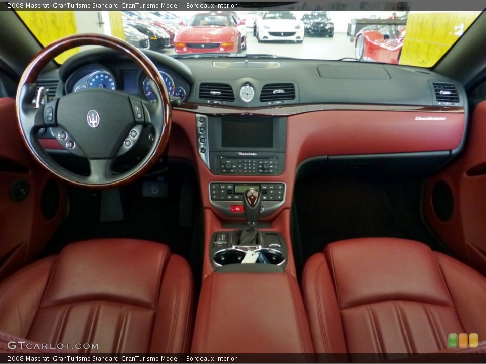 Bordeaux Interior Dashboard for the 2008 Maserati GranTurismo  #80777163