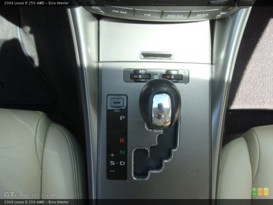 Ecru Interior Transmission for the 2009 Lexus IS 250 AWD #80778294