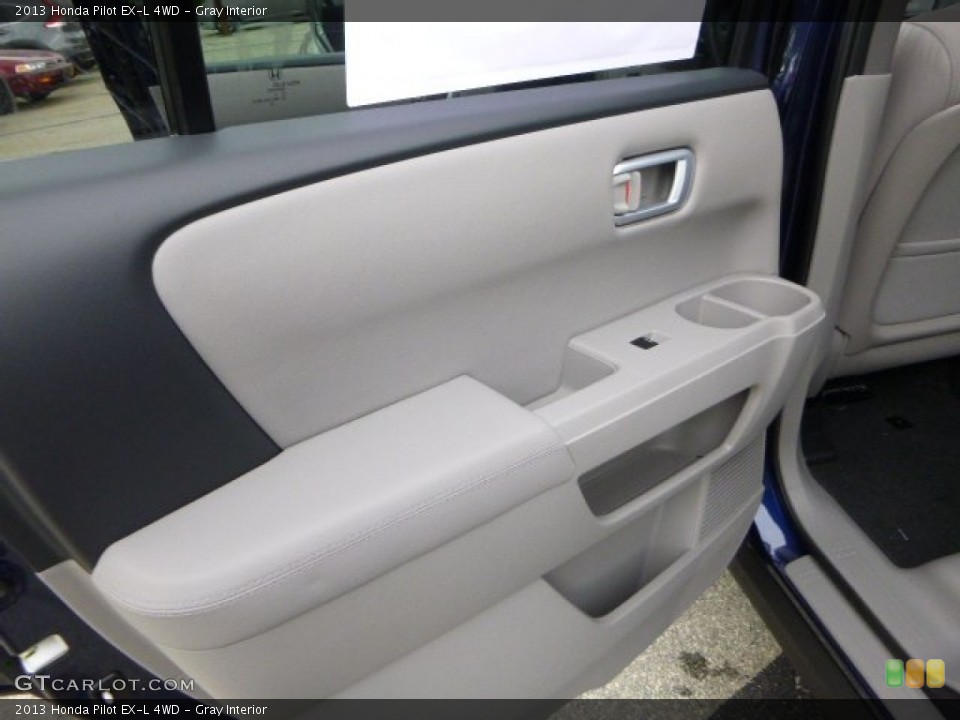 Gray Interior Door Panel for the 2013 Honda Pilot EX-L 4WD #80782673