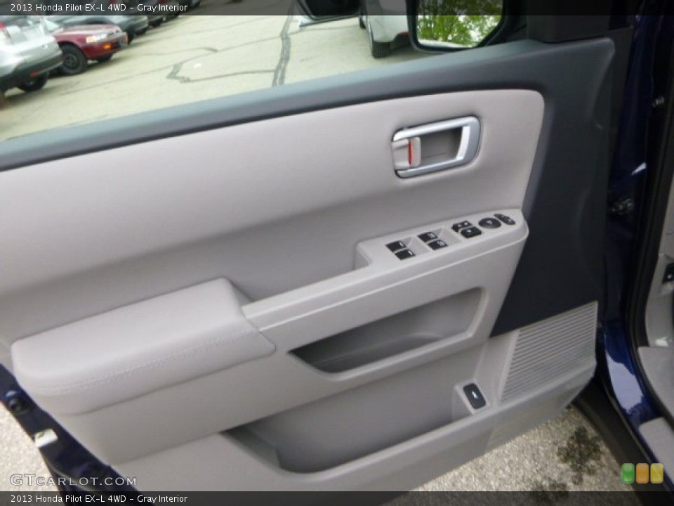 Gray Interior Door Panel for the 2013 Honda Pilot EX-L 4WD #80782679