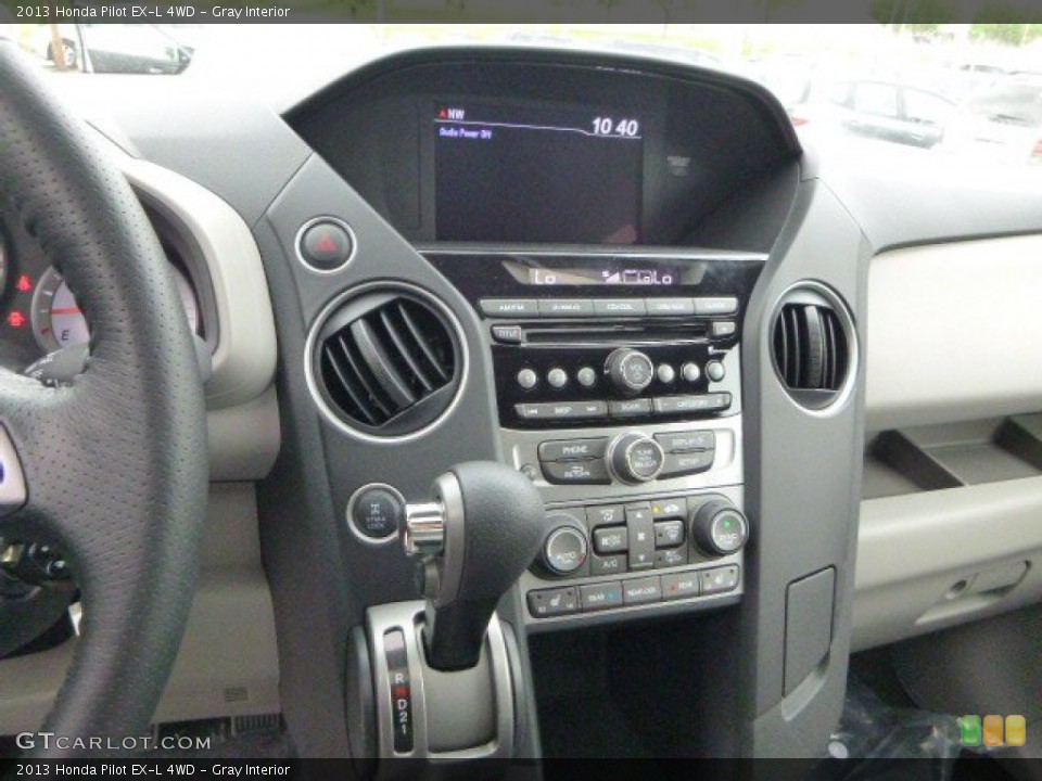 Gray Interior Controls for the 2013 Honda Pilot EX-L 4WD #80782698