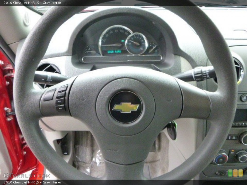 Gray Interior Steering Wheel for the 2010 Chevrolet HHR LS #80783349