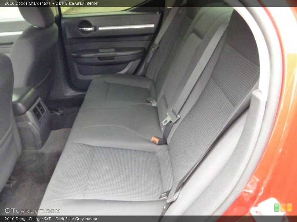 Dark Slate Gray Interior Rear Seat for the 2010 Dodge Charger SXT #80783388