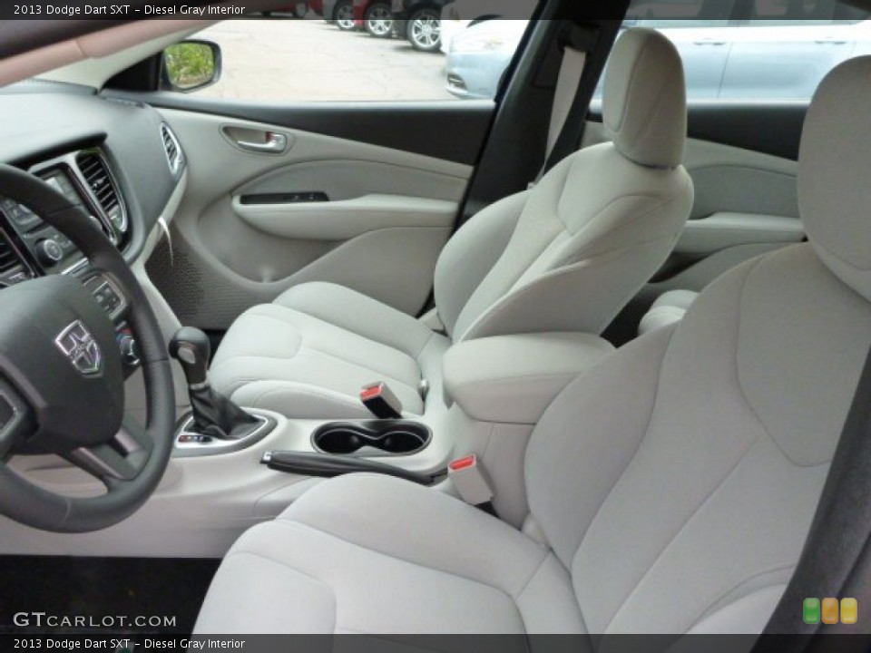 Diesel Gray Interior Photo for the 2013 Dodge Dart SXT #80783619