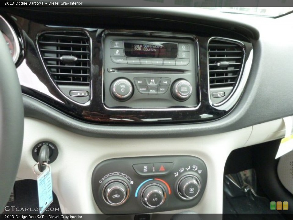 Diesel Gray Interior Controls for the 2013 Dodge Dart SXT #80783646