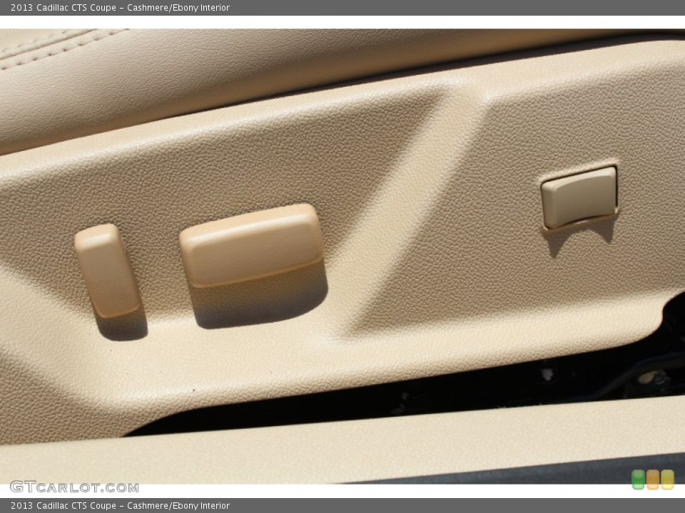 Cashmere/Ebony Interior Controls for the 2013 Cadillac CTS Coupe #80784132