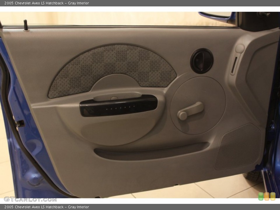 Gray Interior Door Panel for the 2005 Chevrolet Aveo LS Hatchback #80788507