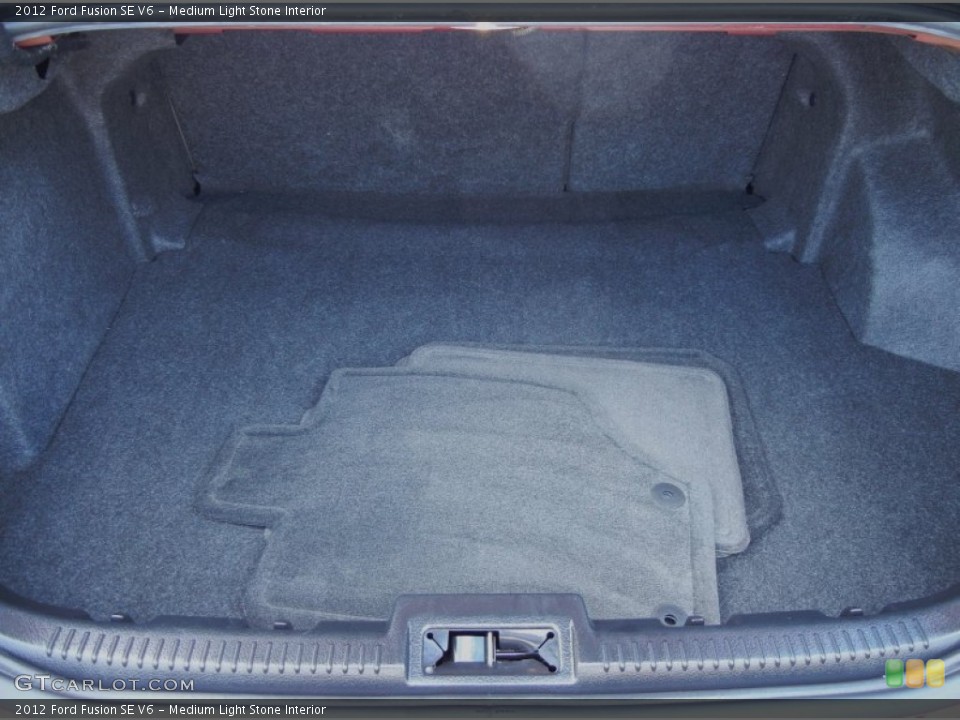 Medium Light Stone Interior Trunk for the 2012 Ford Fusion SE V6 #80789936