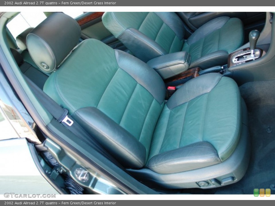 Fern Green/Desert Grass Interior Front Seat for the 2002 Audi Allroad 2.7T quattro #80791537