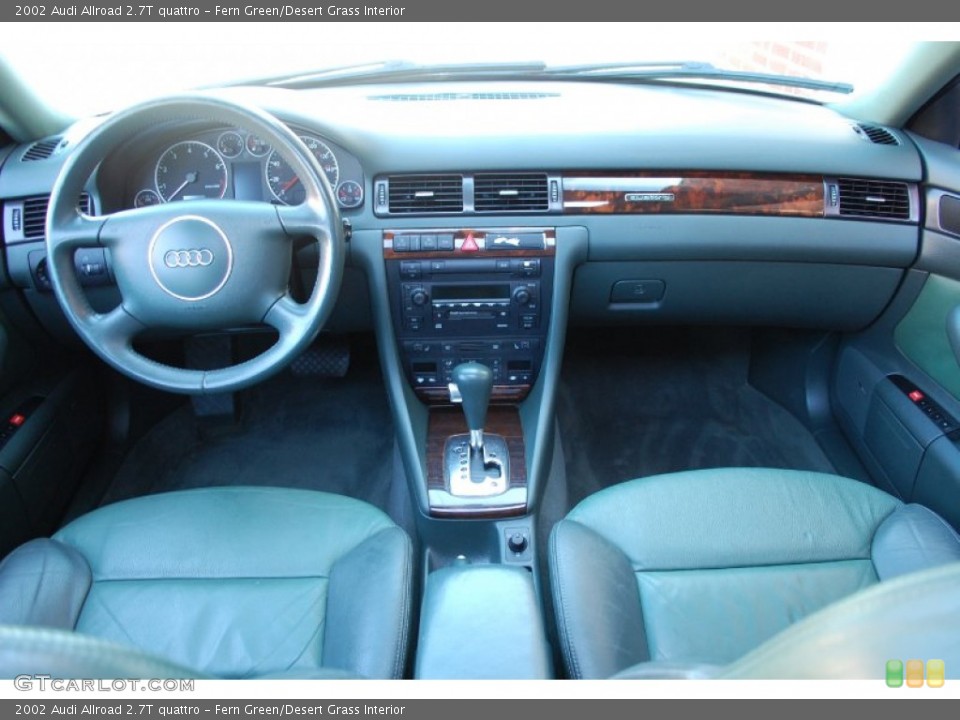 Fern Green/Desert Grass Interior Dashboard for the 2002 Audi Allroad 2.7T quattro #80791767