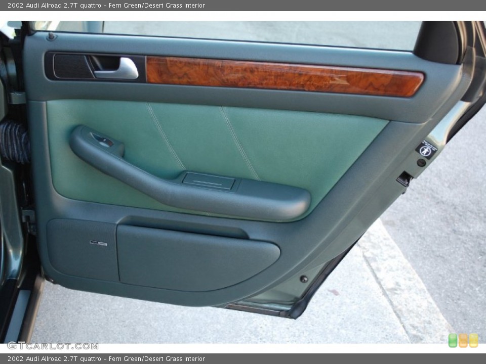 Fern Green/Desert Grass Interior Door Panel for the 2002 Audi Allroad 2.7T quattro #80791903