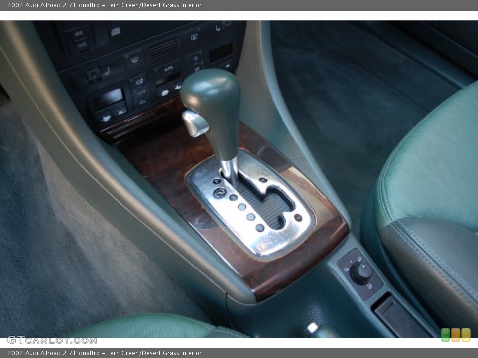 Fern Green/Desert Grass Interior Transmission for the 2002 Audi Allroad 2.7T quattro #80791986