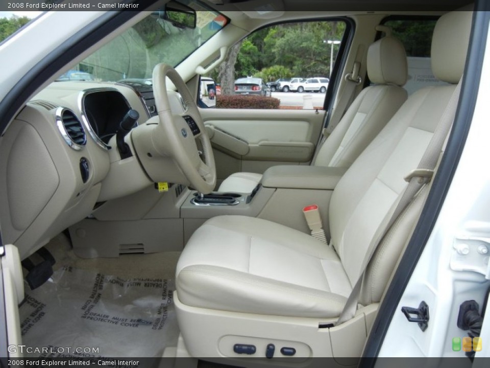 Camel Interior Photo for the 2008 Ford Explorer Limited #80792389