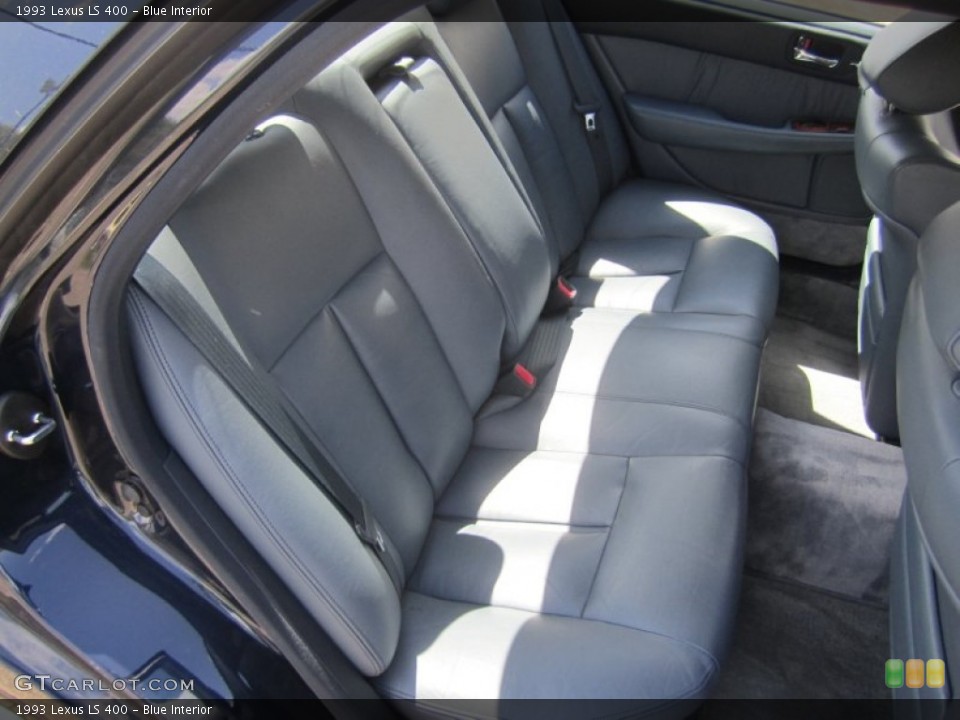 Blue 1993 Lexus LS Interiors