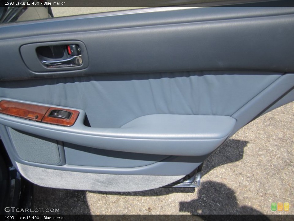 Blue Interior Door Panel for the 1993 Lexus LS 400 #80794377