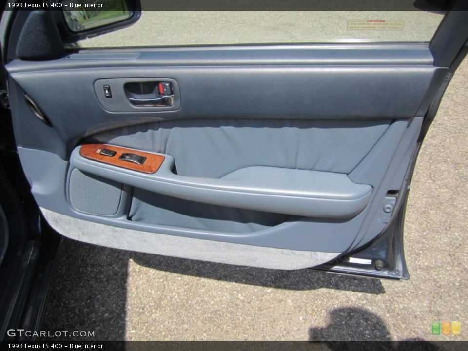 Blue Interior Door Panel for the 1993 Lexus LS 400 #80794405