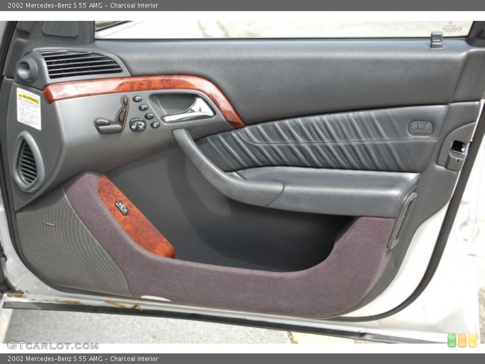 Charcoal Interior Door Panel for the 2002 Mercedes-Benz S 55 AMG #80795338