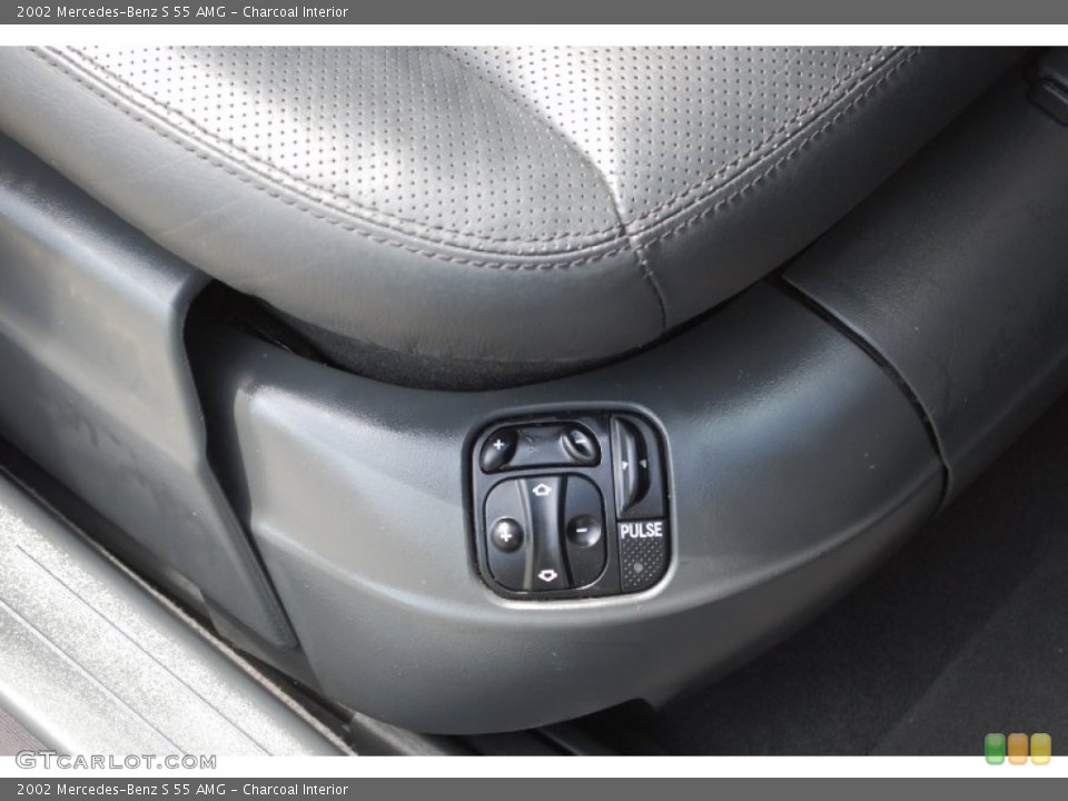Charcoal Interior Controls for the 2002 Mercedes-Benz S 55 AMG #80795504