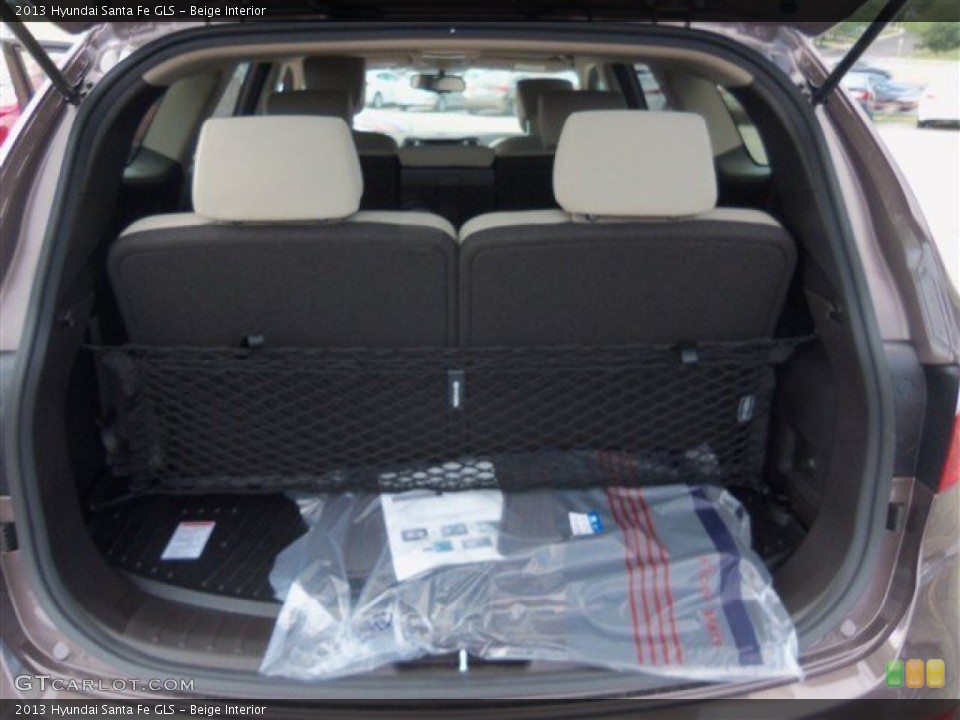 Beige Interior Trunk for the 2013 Hyundai Santa Fe GLS #80795534
