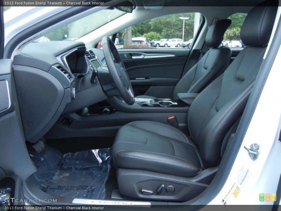 Charcoal Black Interior Photo for the 2013 Ford Fusion Energi Titanium #80795651