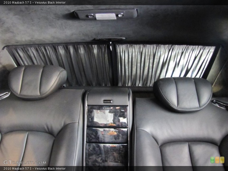 Vesuvius Black Interior Rear Seat for the 2010 Maybach 57 S #80795864