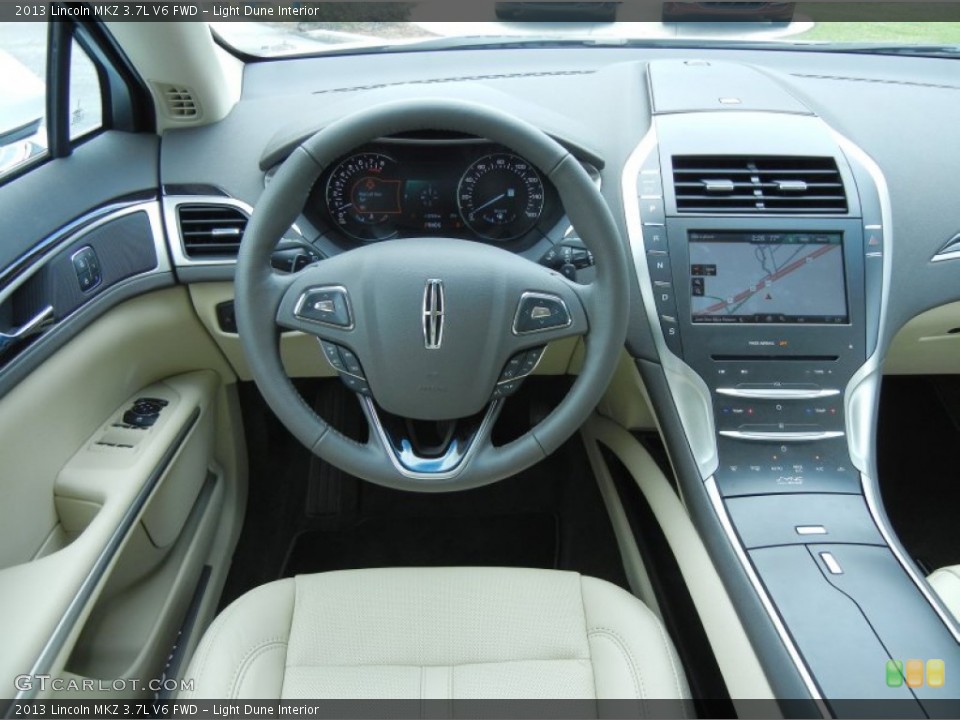 Light Dune Interior Dashboard for the 2013 Lincoln MKZ 3.7L V6 FWD #80796958