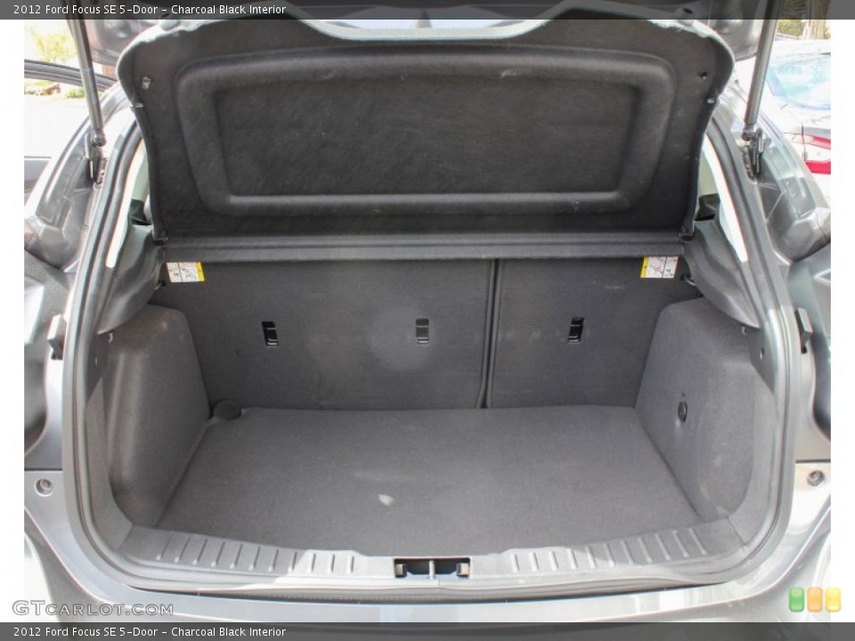 Charcoal Black Interior Trunk for the 2012 Ford Focus SE 5-Door #80801533