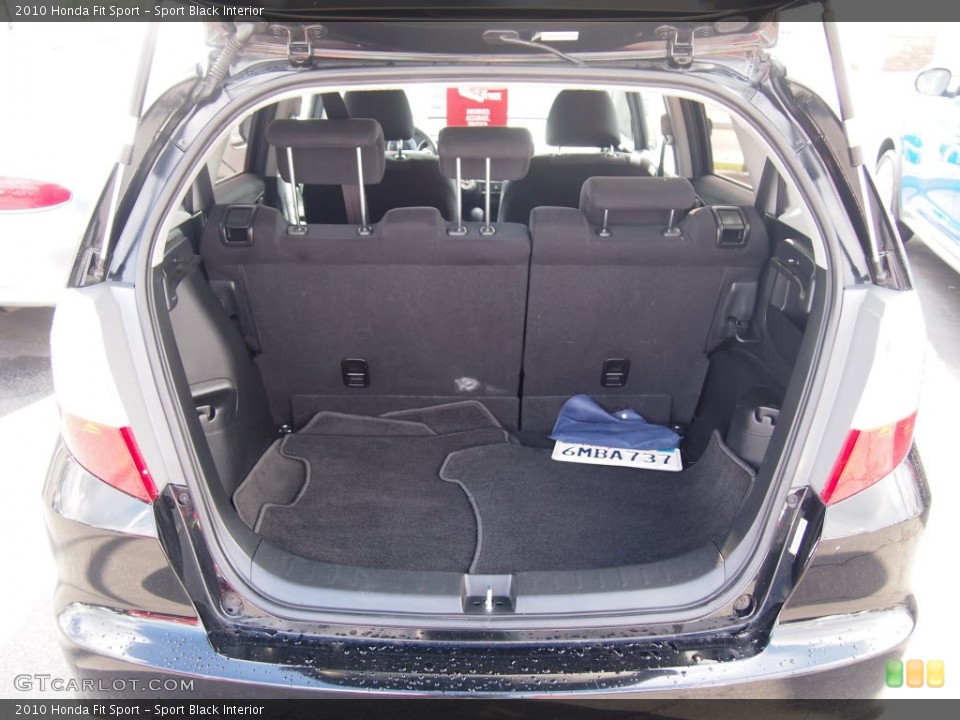 Sport Black Interior Trunk for the 2010 Honda Fit Sport #80802006