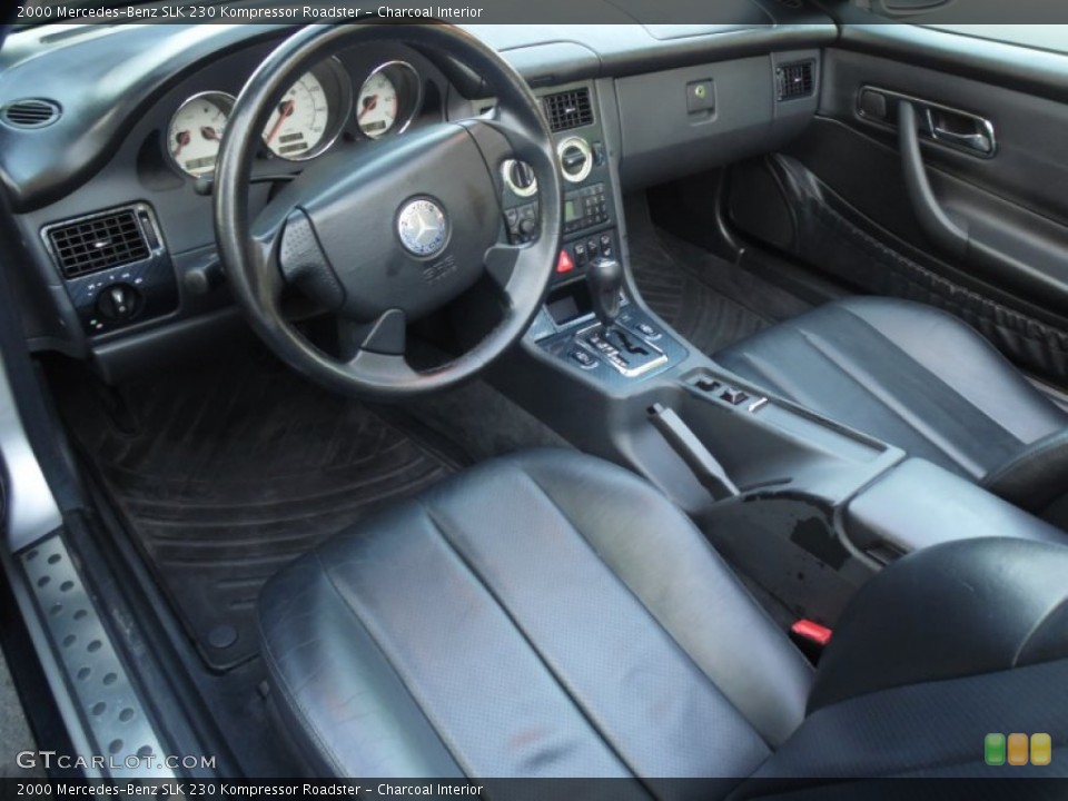 Charcoal Interior Photo for the 2000 Mercedes-Benz SLK 230 Kompressor Roadster #80804455