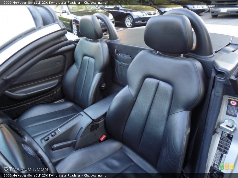 Charcoal Interior Front Seat for the 2000 Mercedes-Benz SLK 230 Kompressor Roadster #80804503