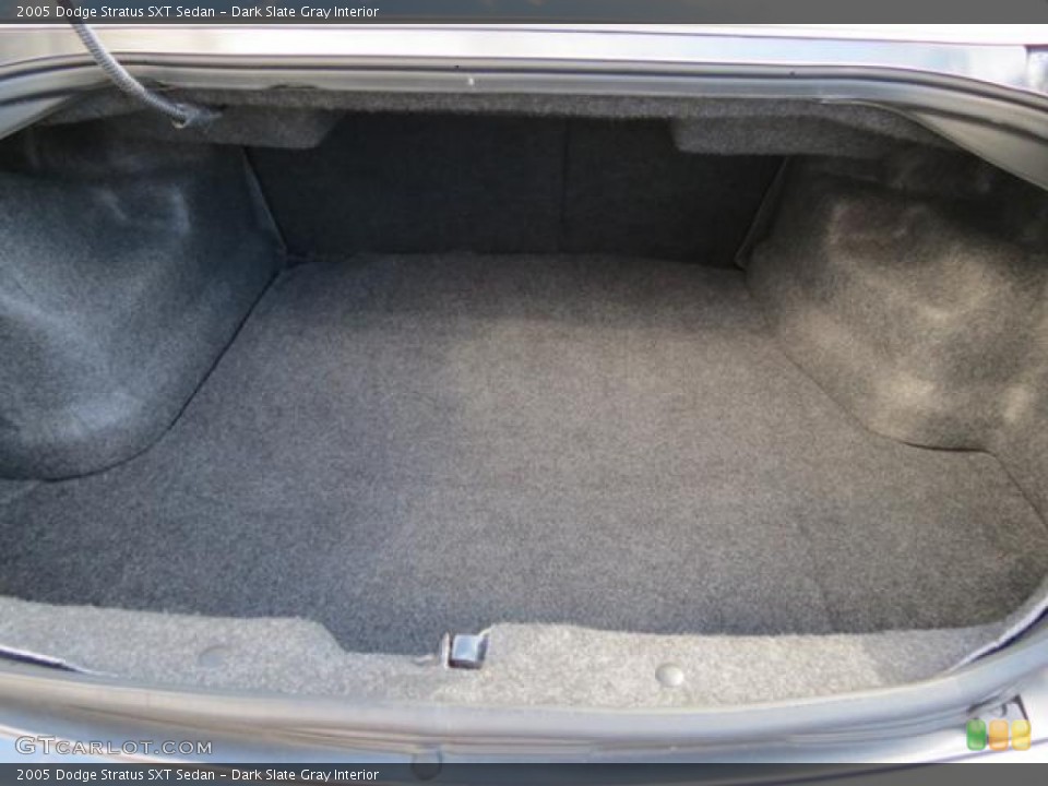 Dark Slate Gray Interior Trunk for the 2005 Dodge Stratus SXT Sedan #80805470