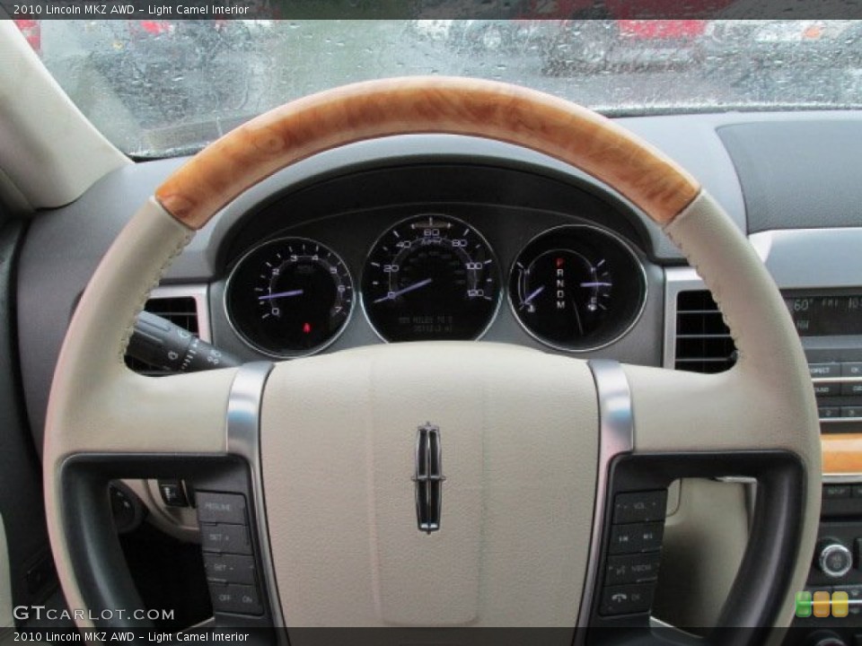 Light Camel Interior Steering Wheel for the 2010 Lincoln MKZ AWD #80806473