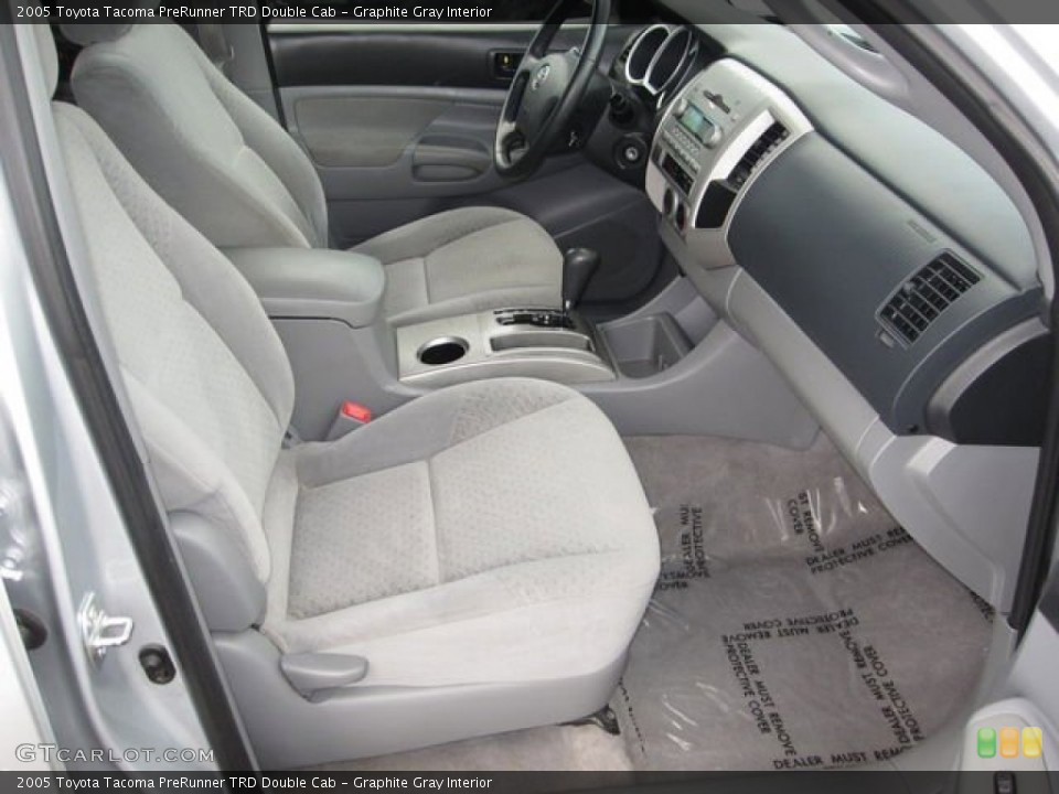 Graphite Gray Interior Front Seat for the 2005 Toyota Tacoma PreRunner TRD Double Cab #80807787