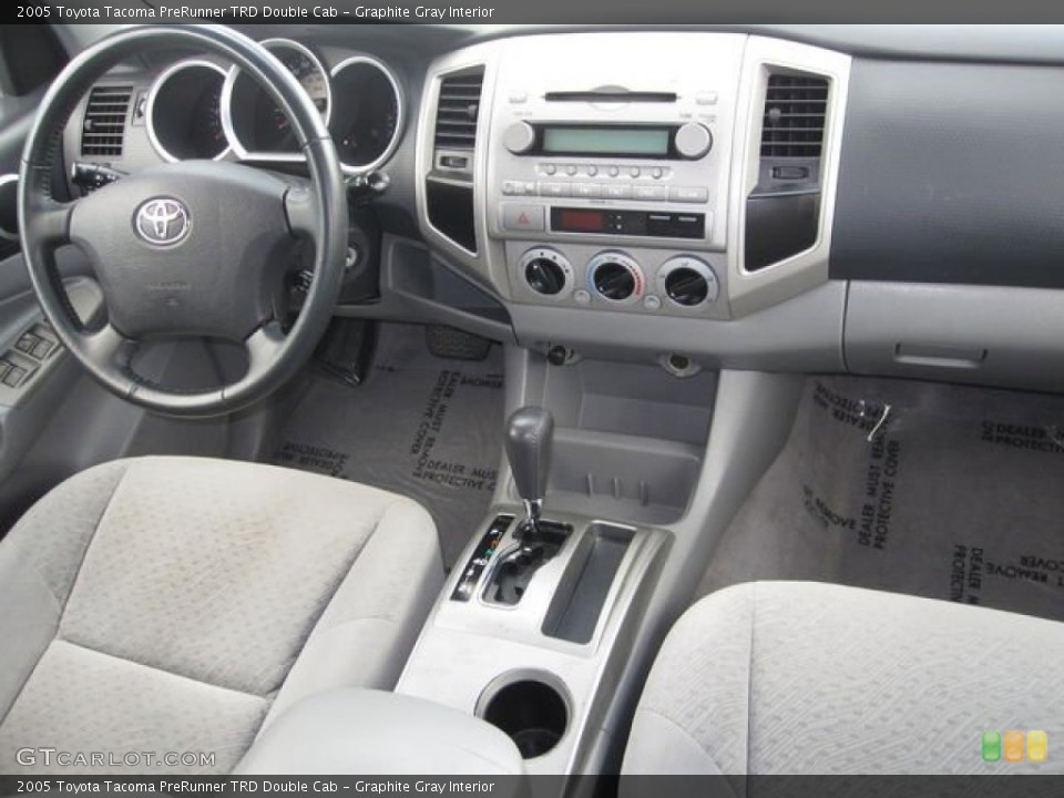Graphite Gray Interior Dashboard for the 2005 Toyota Tacoma PreRunner TRD Double Cab #80807848