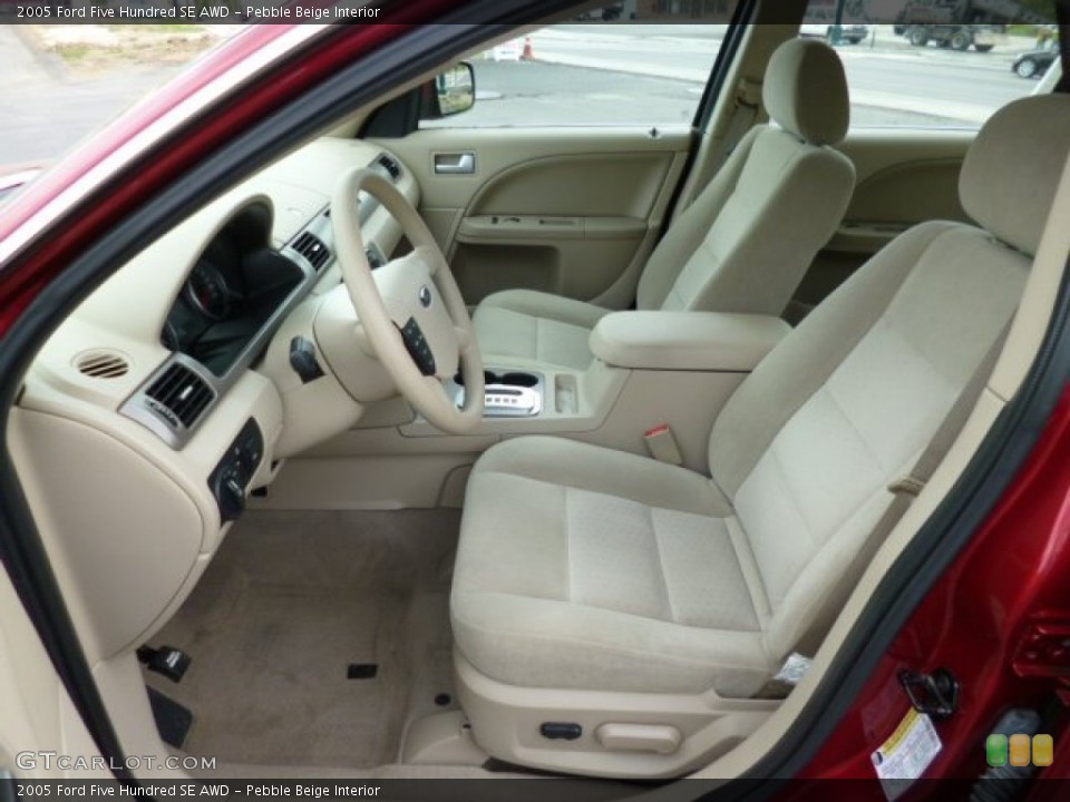 Pebble Beige Interior Photo for the 2005 Ford Five Hundred SE AWD #80809159