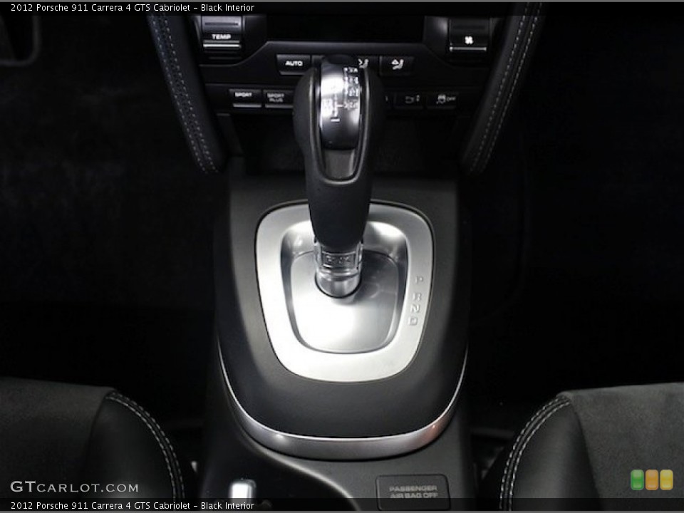 Black Interior Transmission for the 2012 Porsche 911 Carrera 4 GTS Cabriolet #80813938