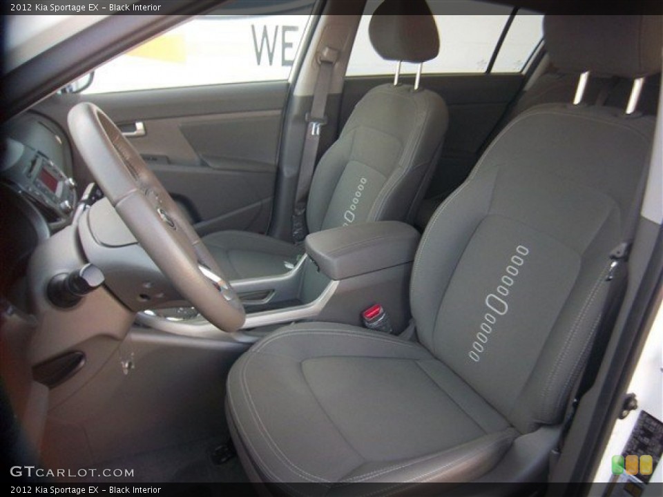 Black Interior Photo for the 2012 Kia Sportage EX #80814056