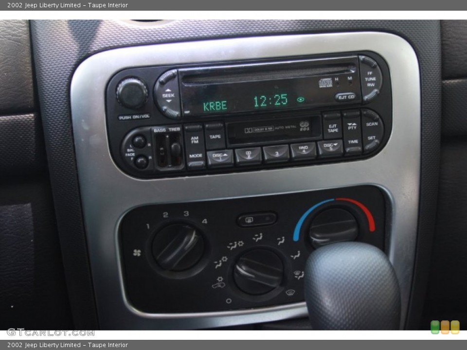 Taupe Interior Controls for the 2002 Jeep Liberty Limited #80814239