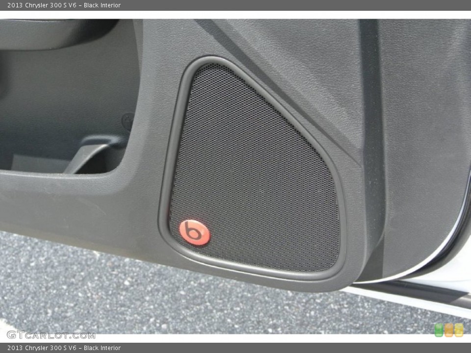 Black Interior Audio System for the 2013 Chrysler 300 S V6 #80815492