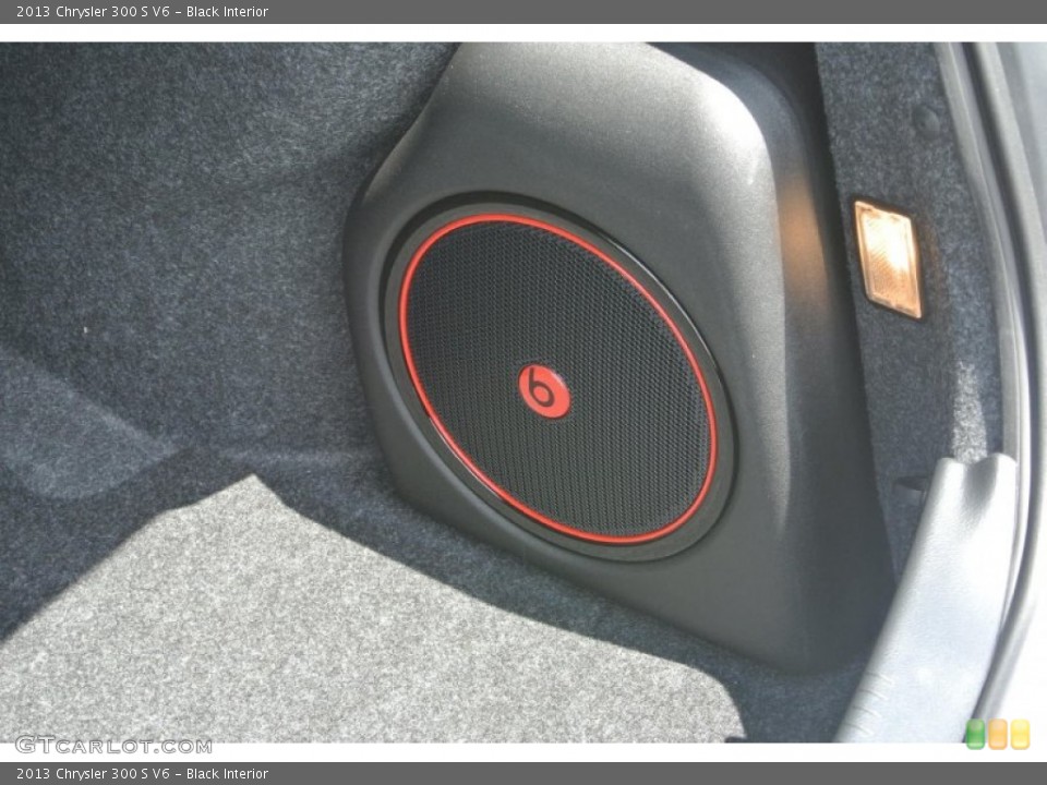 Black Interior Audio System for the 2013 Chrysler 300 S V6 #80815711