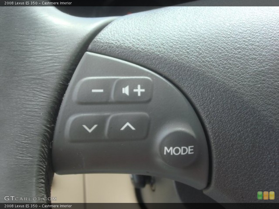 Cashmere Interior Controls for the 2008 Lexus ES 350 #80816824