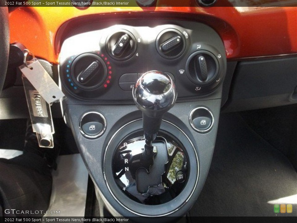 Sport Tessuto Nero/Nero (Black/Black) Interior Transmission for the 2012 Fiat 500 Sport #80817091