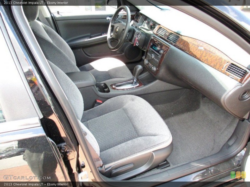 Ebony Interior Photo for the 2013 Chevrolet Impala LT #80817094